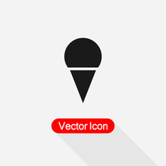Ice-cream Icon Vector Illustration Eps10