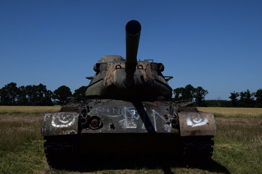 Panzer auf dem Panzerfeld bei Wahn