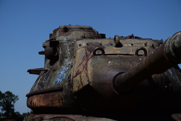 Panzer auf dem Panzerfeld bei Wahn
