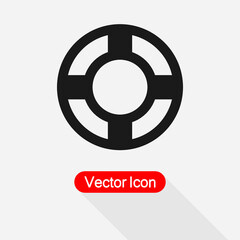 Life Guard Icon Vector Illustration Eps10