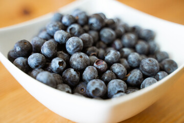blueberries in a bowl