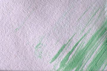 Fototapeta premium Abstract watercolor paint splash on paper background. Macro, close-up.