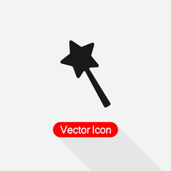Magic Wand Icon Vector Illustration Eps10