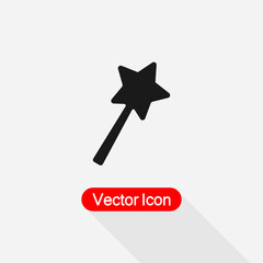 Magic Wand Icon Vector Illustration Eps10
