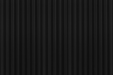 Black Corrugated metal background and texture surface or galvanize steel