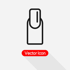 Nail Icon Vector Illustration Eps10