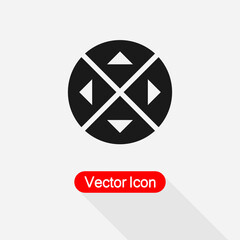 Navigation Arrows Icon Vector Illustration Eps10