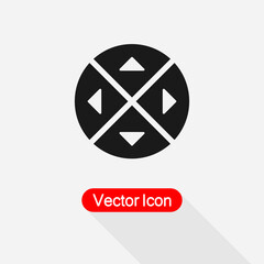 Navigation Arrows Icon Vector Illustration Eps10