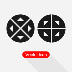 Navigation Arrows Icon Vector Illustration Eps10