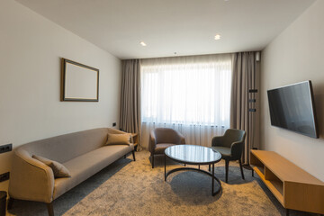 Interior of a luxury hotel apartment