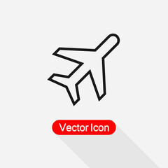 Plane Icon Vector Illustration Eps10