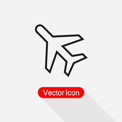 Plane Icon Vector Illustration Eps10