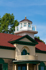 Obraz premium The Old Michigan City Light