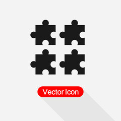 Puzzle Icon Vector Illustration Eps10
