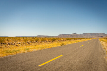 Fototapeta na wymiar Travel through America's South-West desert.
