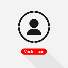 Recruitment Icon, Resume Search Icon Vector Illustration Eps10