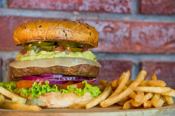 The Mexican with French Fries