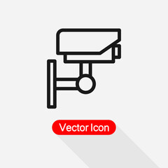 Security Camera Icon Vector Illustration Eps10