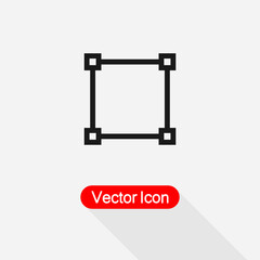 Selected Area Icon Vector Illustration Eps10