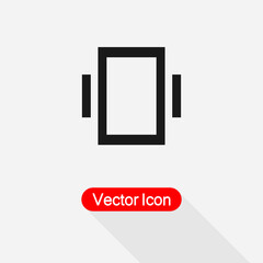 Smart Phone Vibrating Icon Vector Illustration Eps10