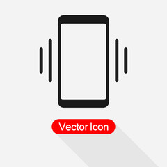 Smart Phone Vibrating Icon Vector Illustration Eps10