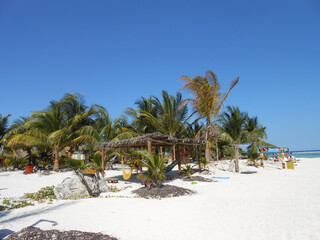 Playa con arena perfecta Mexico Caribe