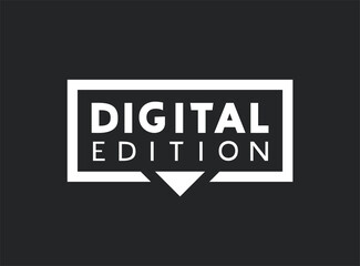 Creative design of digital edition message