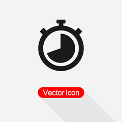 Stopwatch Icon Vector Illustration Eps10