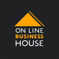 Creative dseign of business house symbol