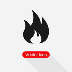 Fire Icon Vector Illustration Eps10