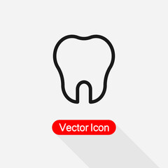 Tooth Icon Vector Illustration Eps10