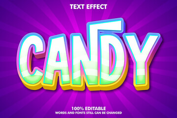 Modern trendy text effect