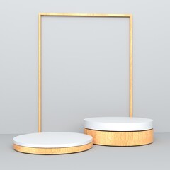 minimal scene product presentation, mock up, show cosmetic product, Podium, stage pedestal or platform. 3d