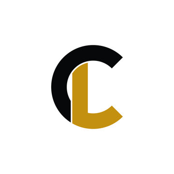 Letter CL modern logo design vector