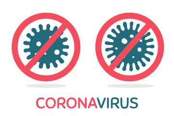 Coronavirus protection symbol The concept of disinfection prevents the spread of virus.