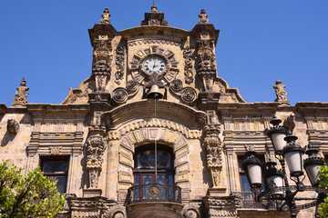 Fototapeta na wymiar Guadalajara fachada Palacio