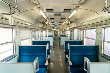 Fototapeta premium 115系の座席