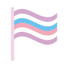 bigender pride flag of sexual orientation multy style icon