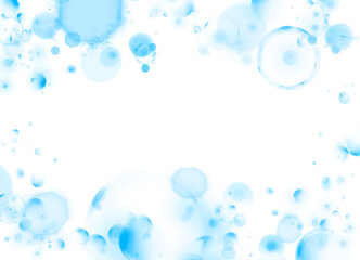 シャボン玉　キラキラ　背景　ふわふわ　バブル