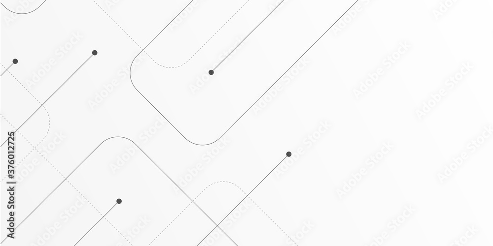 Poster Abstract connect lines and dots.Technology graphic Networkbackground.