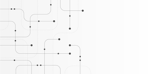 Abstract connect lines and dots.Technology graphic Networkbackground.