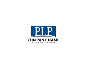 Initial Letter PLP Logo Template Design