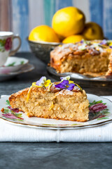 Almond and lemon cake