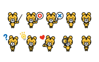 トラ　キャラセットA