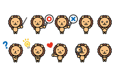 ライオン　キャラセットA