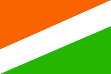 orange and green background 