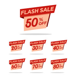 flash sale tag discount pack
