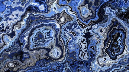 Abstract wavy marble texture. Horizontal pattern with aspect ratio 16 : 9