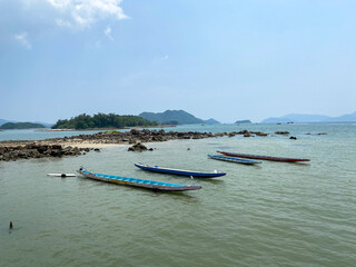 tropical beach in Hong Kong 
