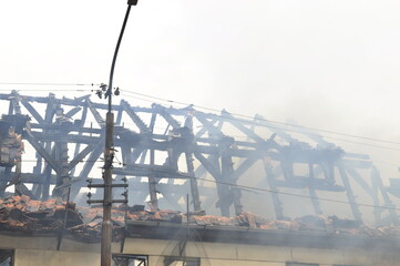 A fire in a building that no longer exists. part 7 © Marcin